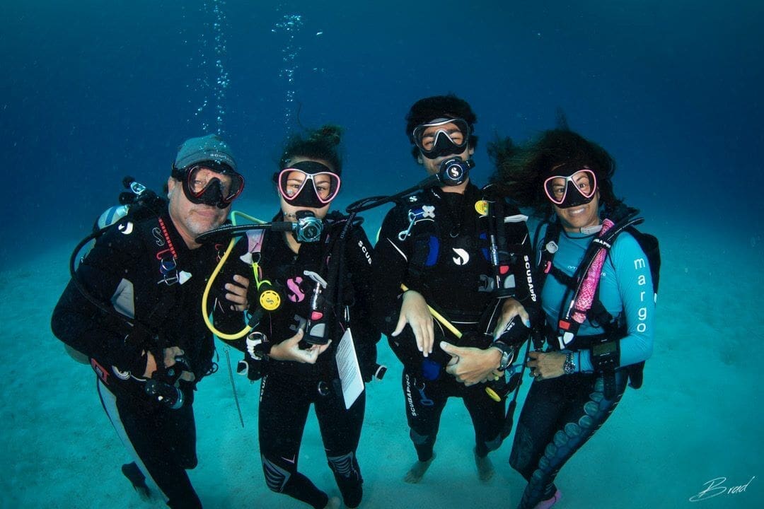 Peyton family, Kids Sea Camp, diving with Kids, diving with family