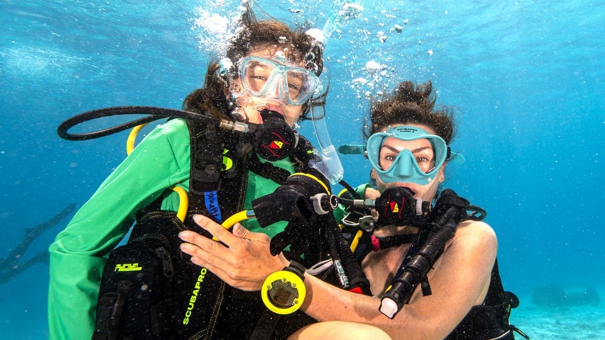 Kids Sea Camp, becoming a diver, Kids and dive training