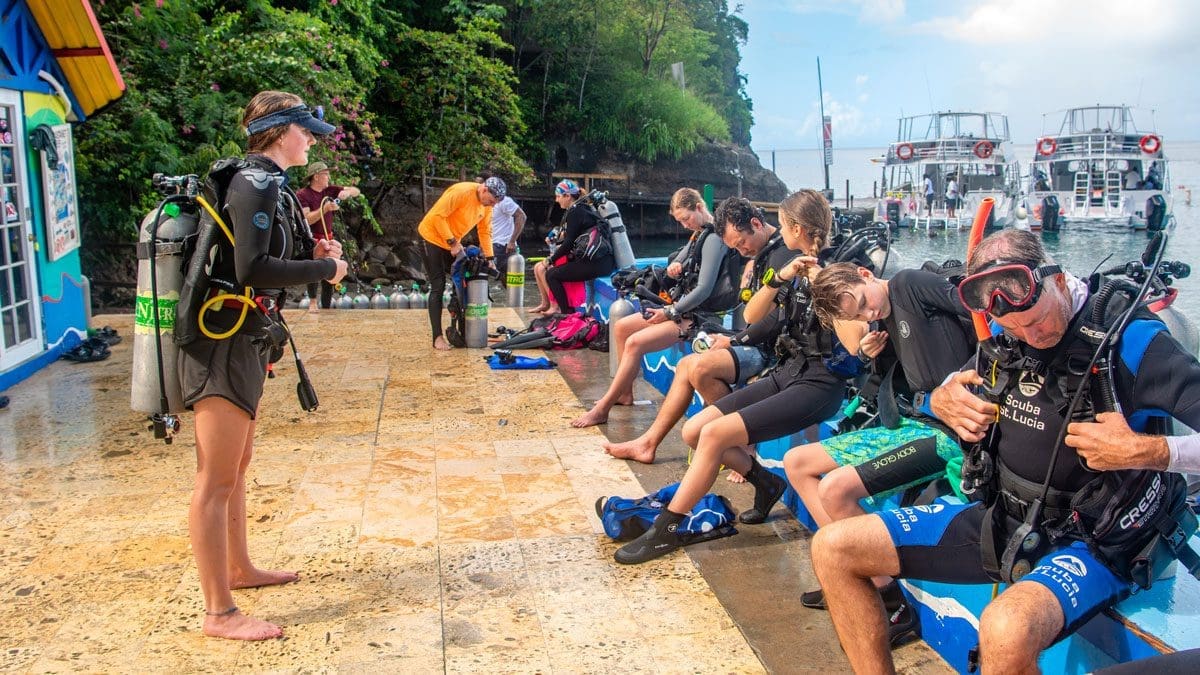 Dive training, kids and diving, Kids Sea Camp, training