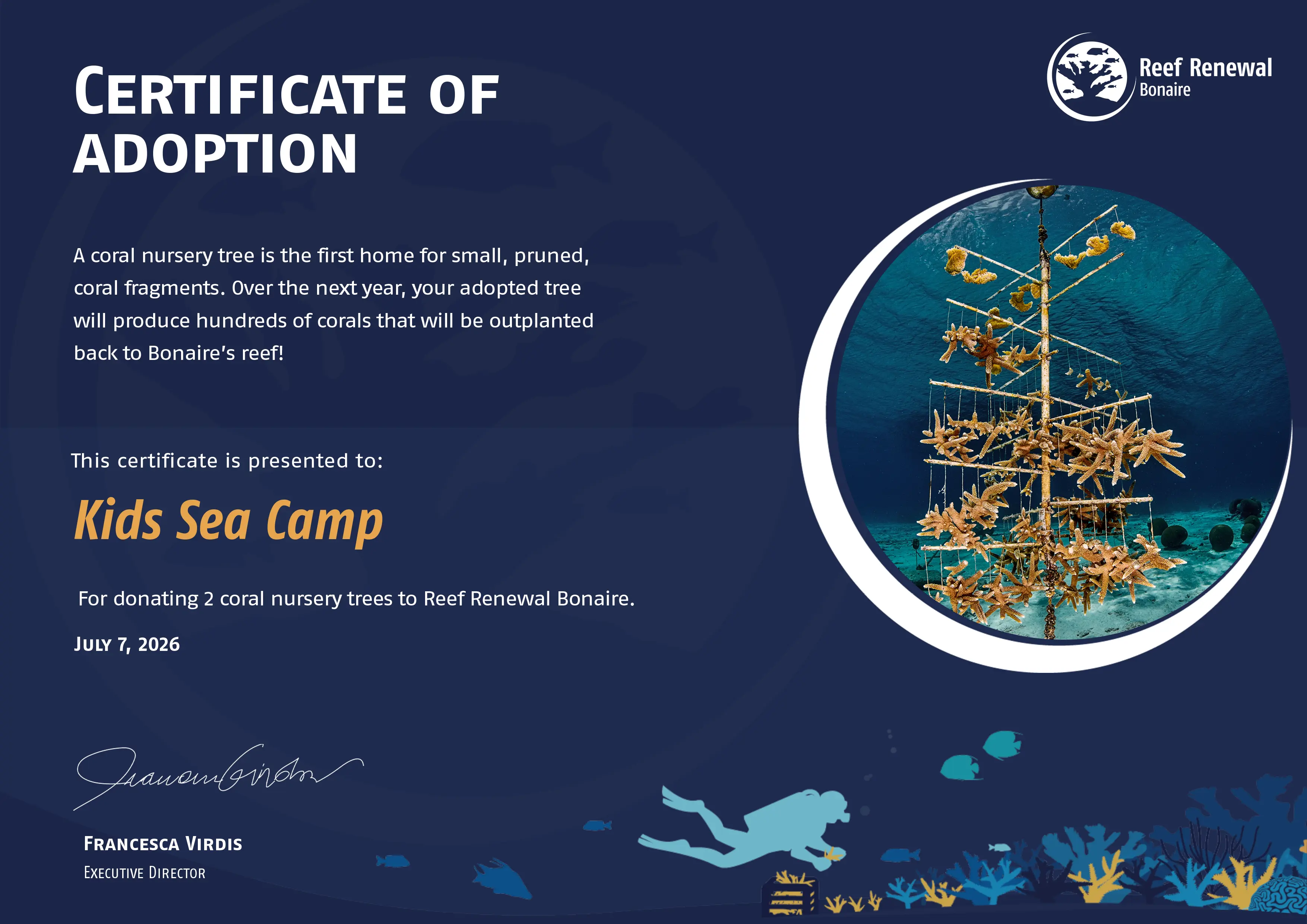 KSC Certificate of Adoption KSC Certificate of Adoption